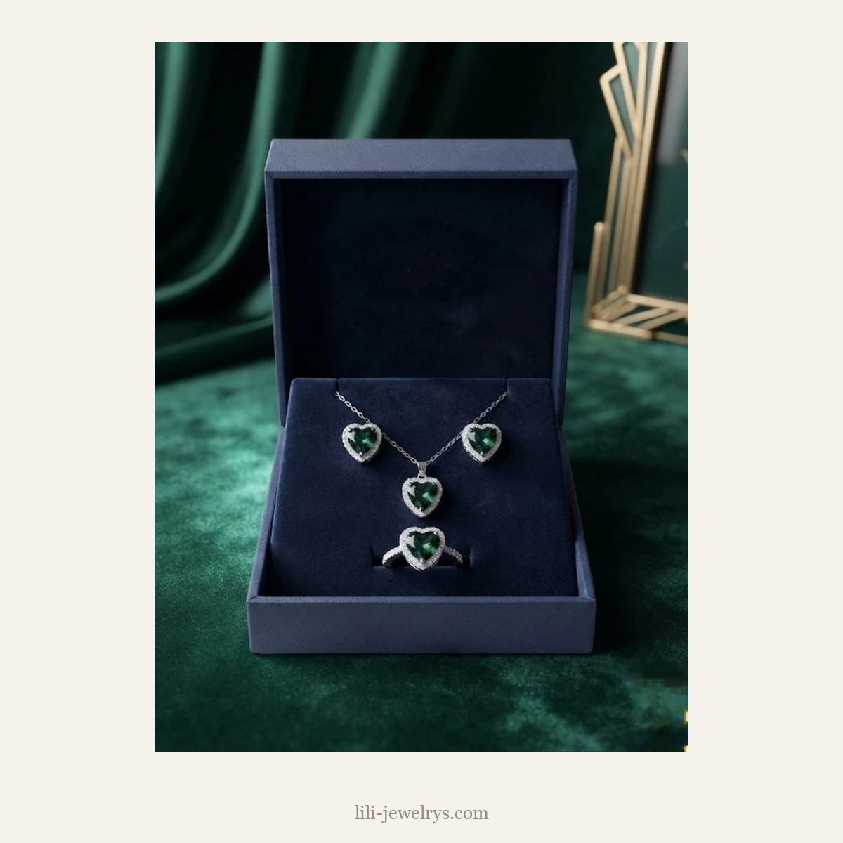 طقم إكسسوارات LILI-1074 | Jewelry set LILI-1074